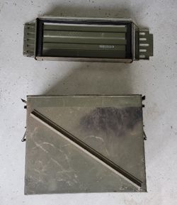 Large Military Ammo Can – Approx. 17” x 7.5” x 14” Tall