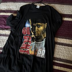 Vintage 50 cent tee size 2X fits like XL