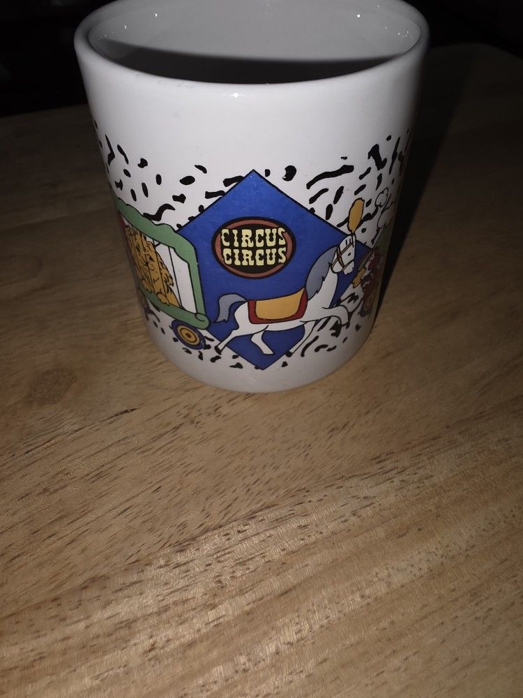 Vintage Circus Circus Casino Mug
