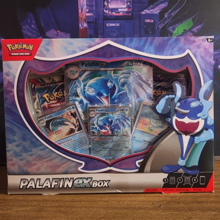 Pokemon Cards Palafin Ex Box