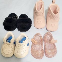 Baby Girl Shoes Size 0-3 Months