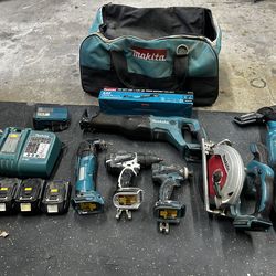Makita 18v tools Set
