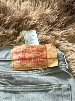 Grey 501s size 31x30