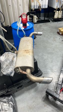 2015 BMW X5 rear muffler