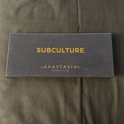 Anastasia SUBCULTURE palette