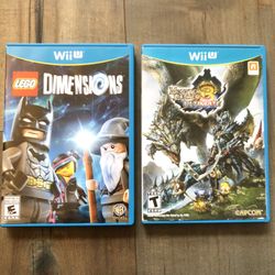 WiiU Games Lego Dimensions Monster Hunter Ultimate 3 Mario Kart Xbox One PlayStation