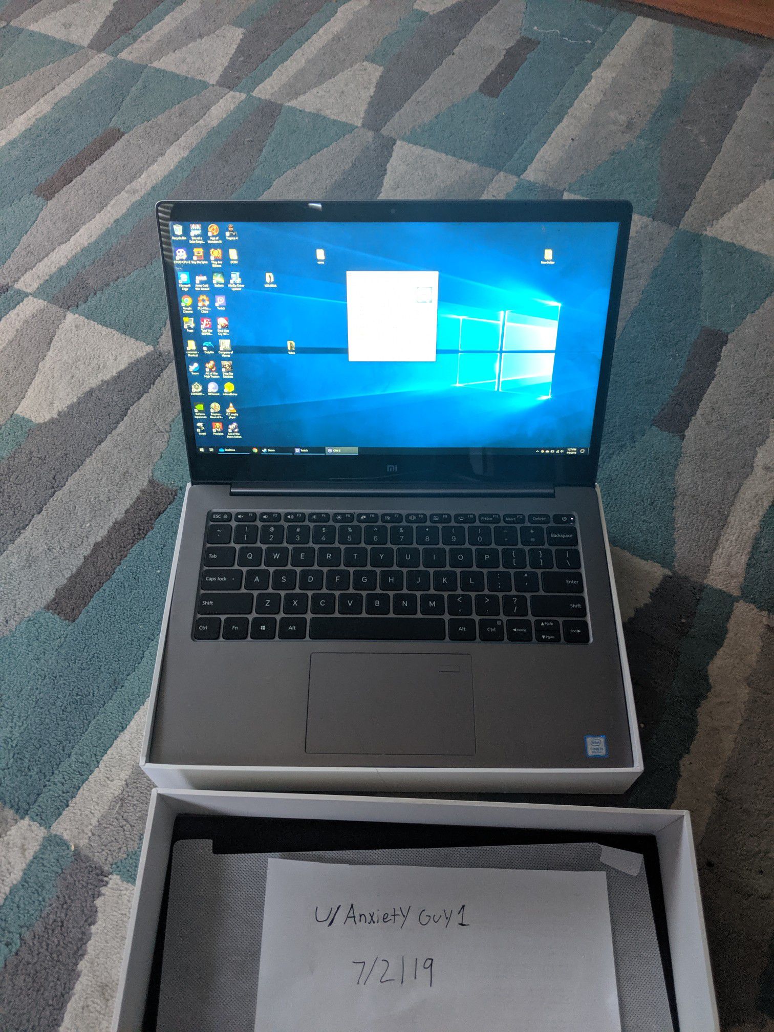 Xiaomi air 13 notebook laptop like new with gpu