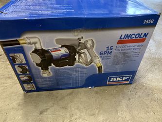 Lincoln 1550 fuel pump