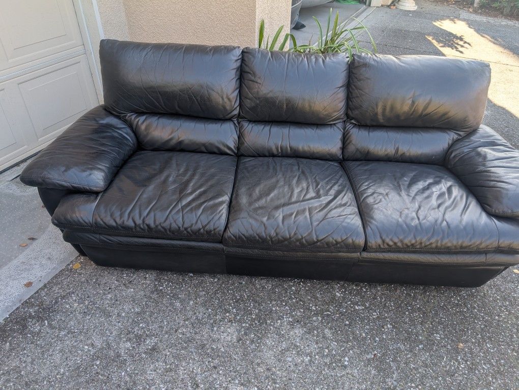 Free Leather Couch