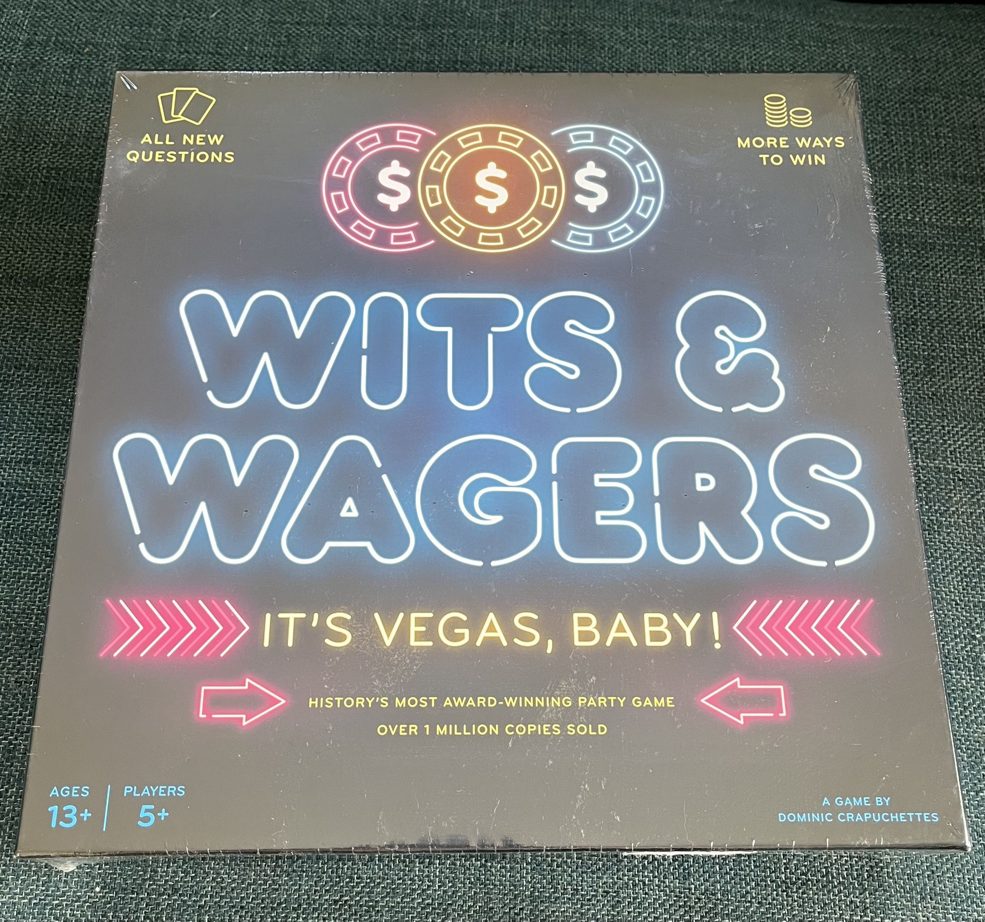 Wits & Wagers Board Game New-Sealed