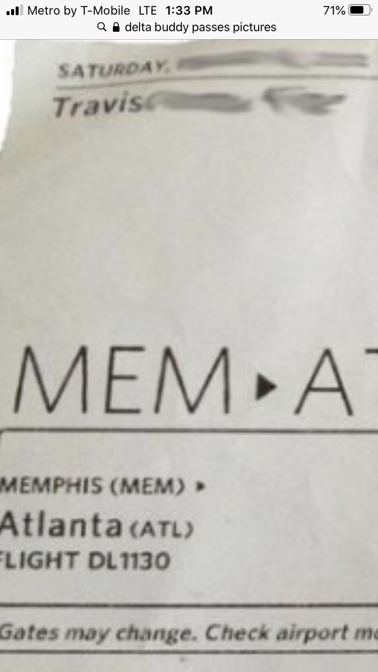 Buddy Passes For Delta Airlines