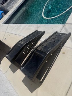 Steel car ramps