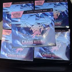 Pokémon Chaos Rising Collector Boxes 
