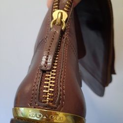Coach Boots Riding Style Size 9 Women's Zip Up