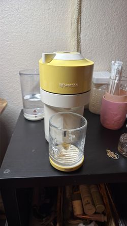 Nespresso Vertuo Pop Coffee Machine Yellow