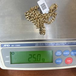 14kt Monaco Chain