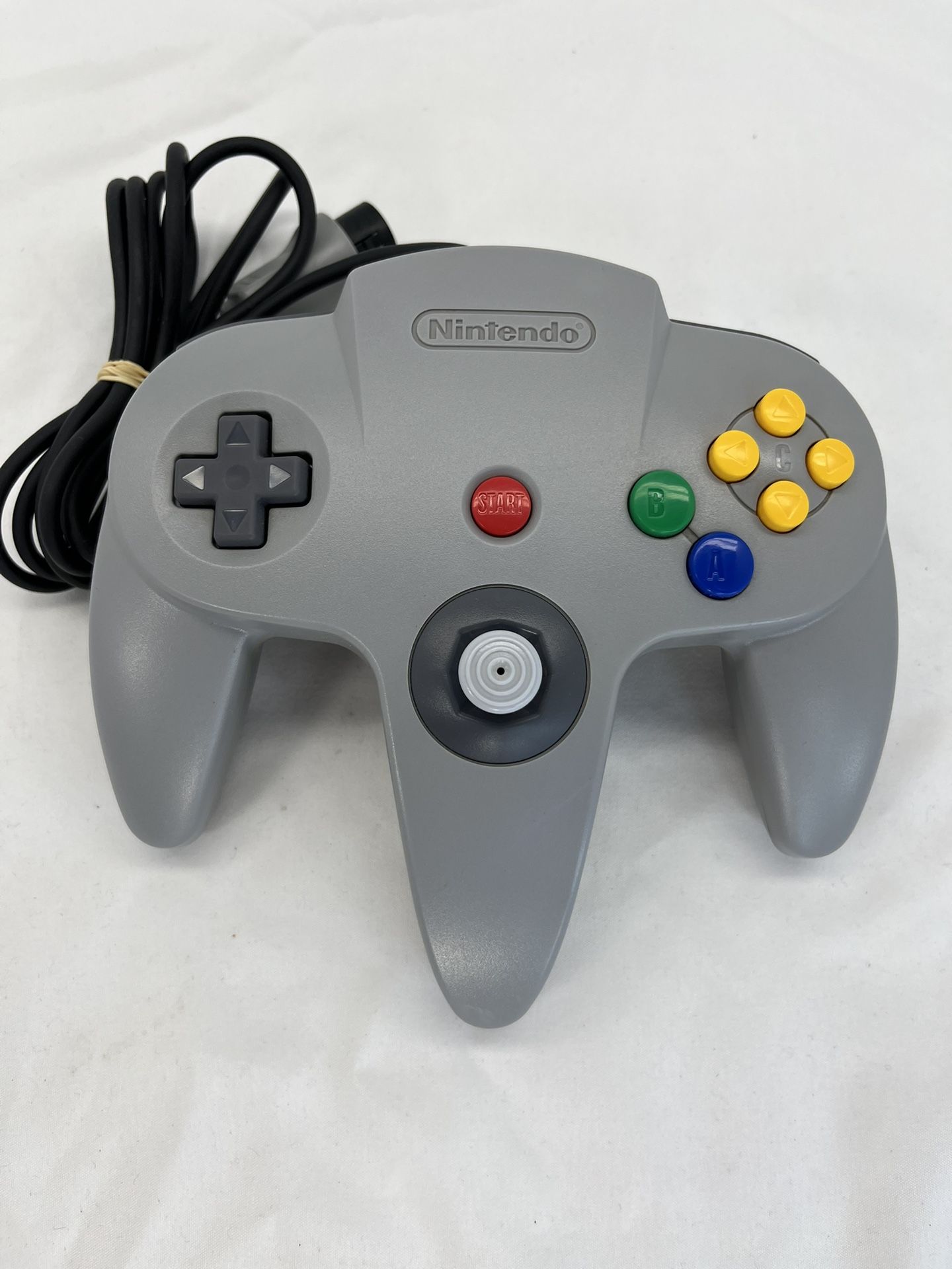 OEM Nintendo N64 Controller Gray Original Authentic