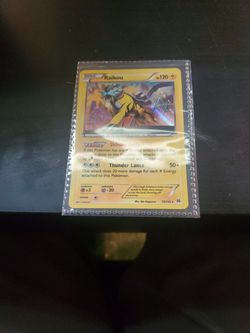 Shiny Raikou Pokémon Card