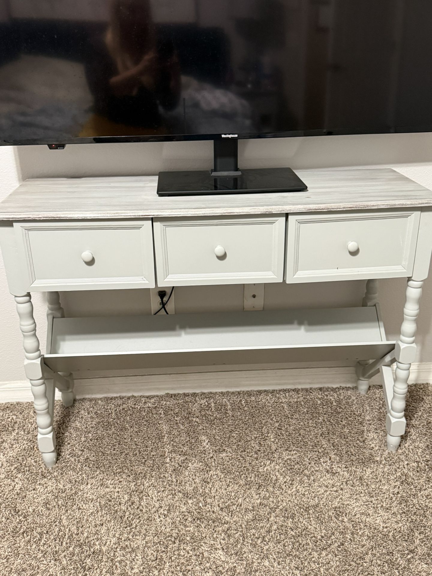 TV Console Table And 2 End tables