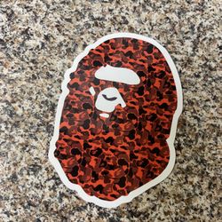 Bathing Ape BAPE Sticker 