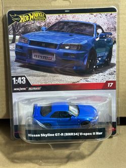 Hot wheels 1:43 nissan skyline
