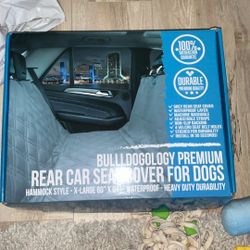 Rear Car Seat Cover- XL