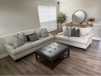 Beautiful Sofa, Loveseat & Ottoman Set