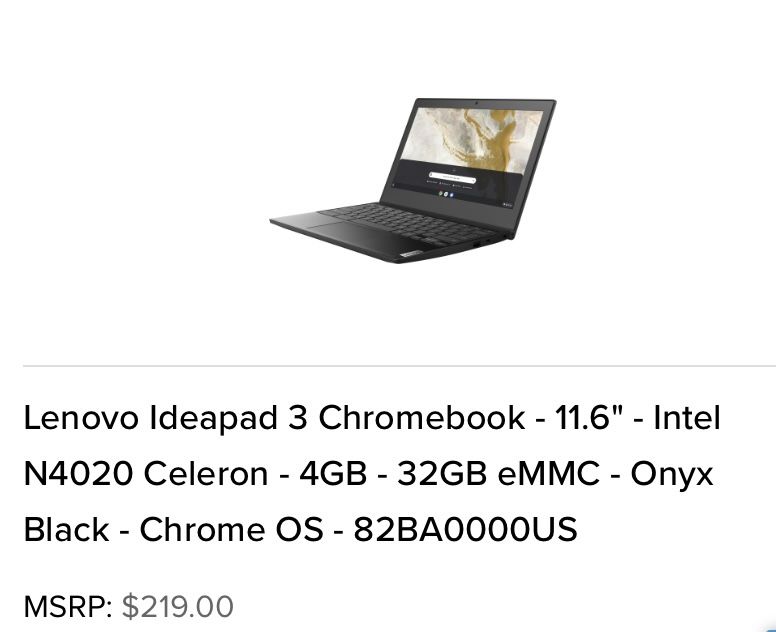 Lenovo Chromebook New