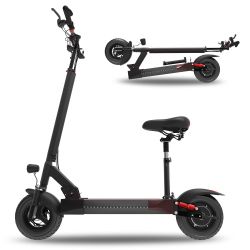 AJOOSOS X48 Electric Scooter with Seat for Commuting, 48V 1000W Motor Power, 35 mph Max Speed, Foldable E Scooter Adults, UL2272 Certified
