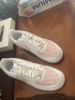 New Custom Pink Dior Air Force Serious Inquiries PLZ