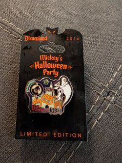 DISNEY MICKEY HALLOWEEN PARTY PIN 2016 SPINNER ZERO OOGIE BOOGIE SPINS LE