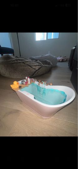 American girl Doll Bathtub Playset