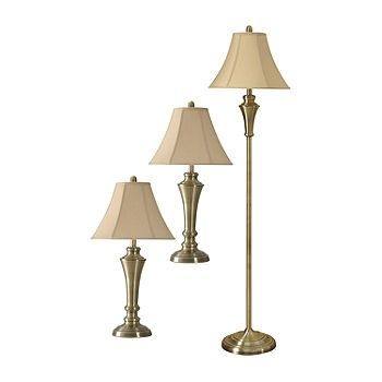 Lamp Set 3 Lamps New From Jc Penney Hone