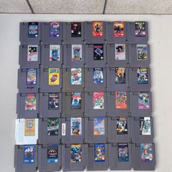 Nintendo NES Games Authentic 