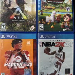 PS4/PS5 Games 