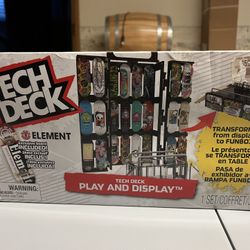 Brand New Tech Deck Play And Display 