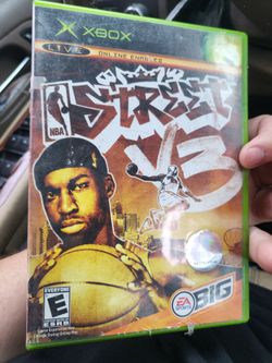 Original xbox NBA Street V3 complete excellent condition working perfectly