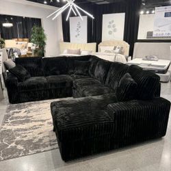 Black Sectional Sofa New Pull Out Sleeper And Storage 
