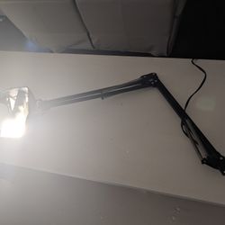 Studio Designs Magnifying Desk Lamp w/ Clamp – Adjustable Swing Arm Light