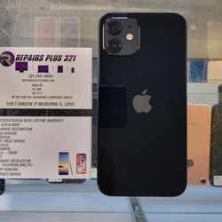 Unlocked Midnight iPhone 12 64gb (We Offer 90 Day Same As Cash Financing)