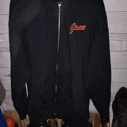 XL Giants Zippered Polartech Sweatshirt 