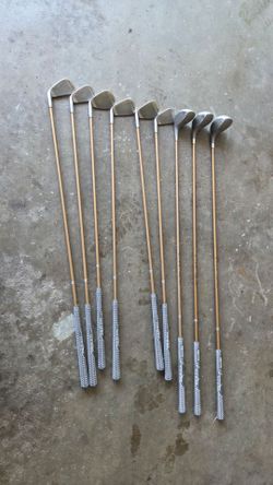 Powerbilt Grand slam irons and woods
