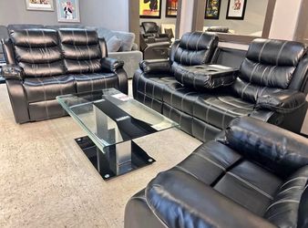 NEW RECLINING SOFA, LOVESEAT WITH RECLINER, INCLUDING FREE DELIVERY ORDER HERE PAY UPON ARRIVAL