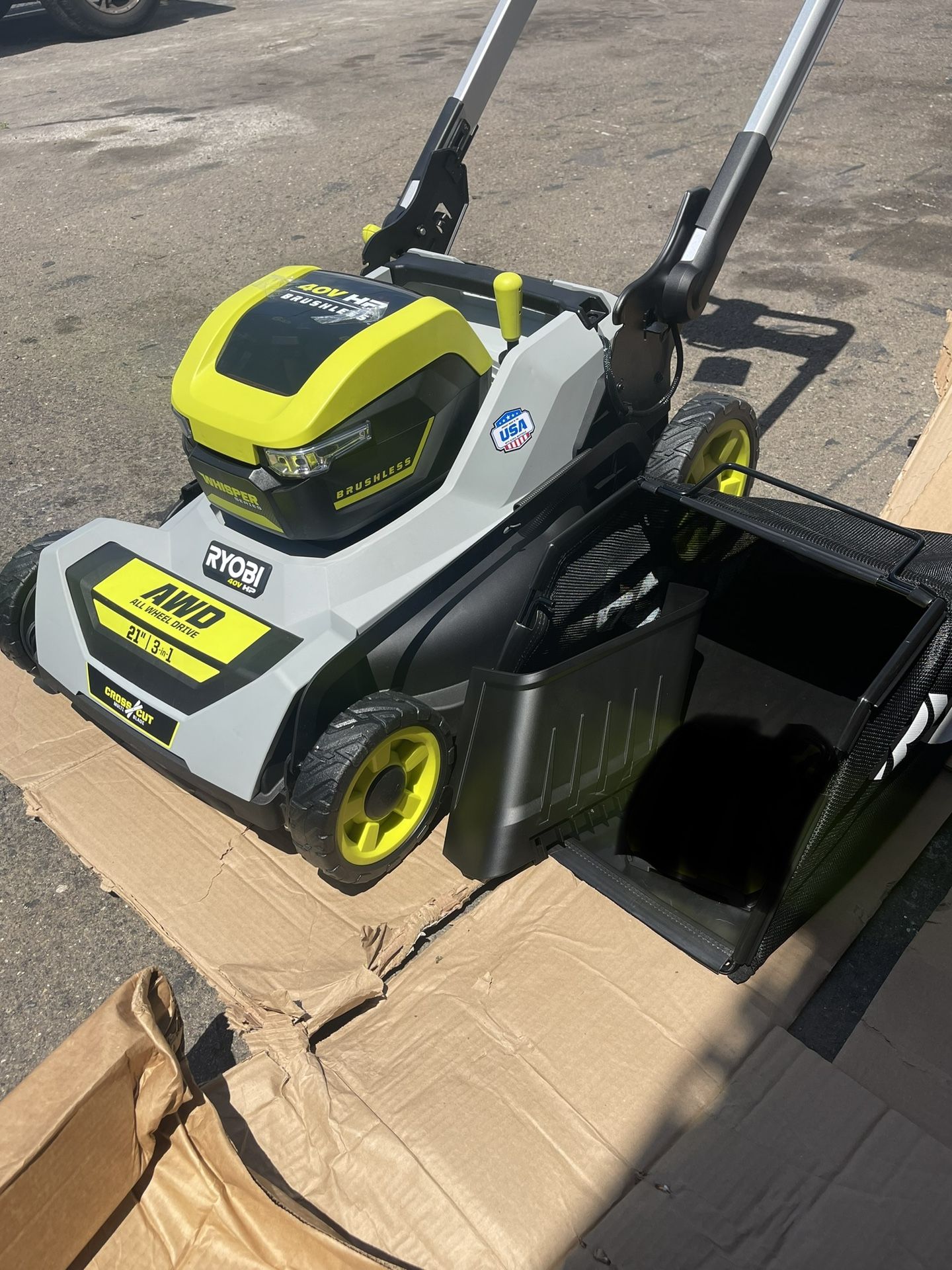 Ryobi AWD Lawn Mower 40v (tool Only)