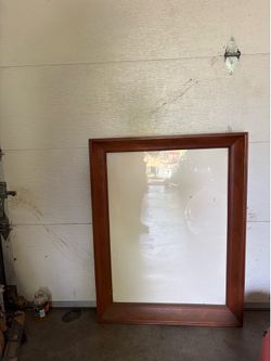Wood picture frame 43” x 32“