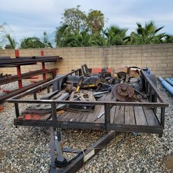 Heavy Duty 6' X 12' Utility Trailer 