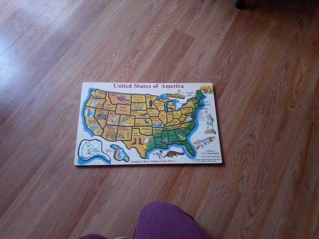 United States Of America Kids Puzzle