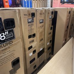 TCL 98-Inch 4K Smart TV (Class 4K QLED, 120Hz)