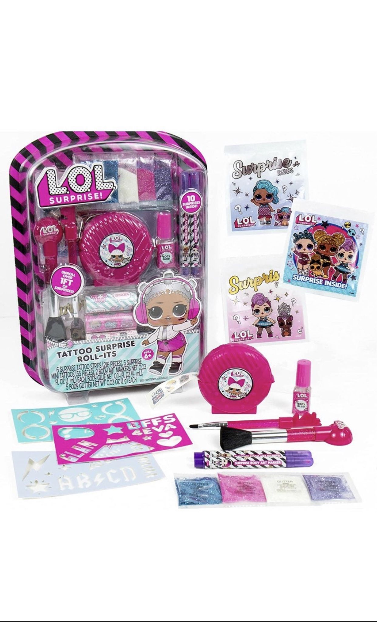 LoL surprise tattoos for kids