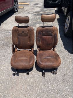 Ford king ranch rear seats
